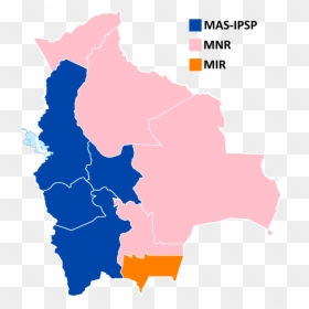 2002 Bolivian Elections Map - Bolivia Map, HD Png Download - bolivia png