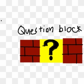 Graphic Design, HD Png Download - mario question block png