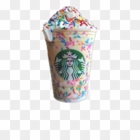 #starbucks #drinks #rainbow #sprinkles #sticker - Starbucks New Logo 2011, HD Png Download - rainbow sprinkles png