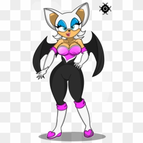 Rouge - Cartoon, HD Png Download - rouge the bat png