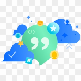 Atlassian Cloud, HD Png Download - google hangouts logo png
