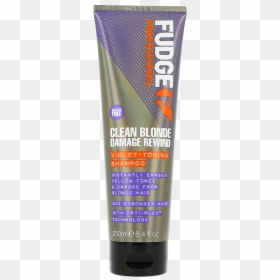 Fudge Clean Blonde Damage Rewind Shampoo Sulfate Free - Cosmetics, HD Png Download - blonde beard png
