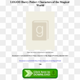 Book, HD Png Download - harry potter characters png