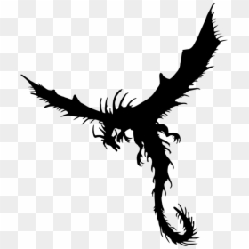 Eye,fictional Character,claw - Fantasy Dragon Silhouette, HD Png Download - dragon eye png