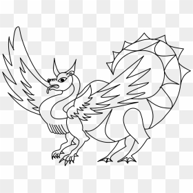 Dragon Pictures Clipart Black & White, HD Png Download - dragon eye png