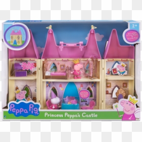 Peppa Pig Princess Castle, HD Png Download - peppa pig fairy png
