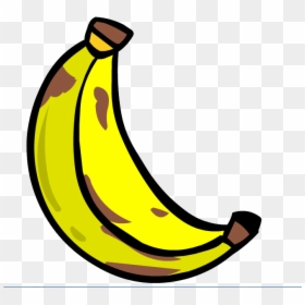 Transparent Platano Clipart - Platano Cartoon Png, Png Download - vhv