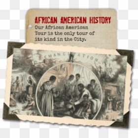 African American Tour Wiliamsburg - Label, HD Png Download - african american walking png