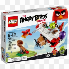 Angry Birds Lego Piggy Plane, HD Png Download - angry birds movie png