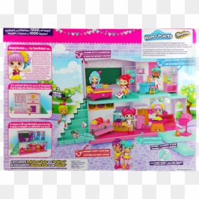 Happy Places Shopkins Happyville High School Playset, HD Png Download - shopkins wishes png