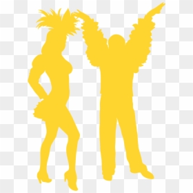 Illustration, HD Png Download - people dancing silhouette png