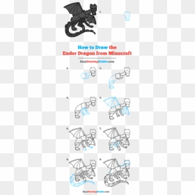Transparent Ender Dragon Png - School Books Drawing Easy, Png Download - enderdragon png