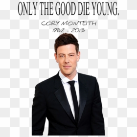 Cory Monteith, HD Png Download - lea michele png