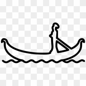 Venice Gondola - Gondola Icon, HD Png Download - venice png