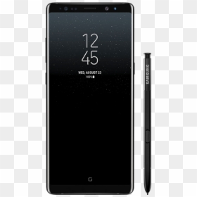 Samsung Galaxy Note 8 Midnight Black Png, Transparent Png - samsung galaxy note 8 png