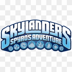 Skylanders Logo - Skylanders Spyro's Adventure Logo, HD Png Download - skylanders png