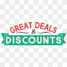 Great Deals And Discounts, HD Png Download - deals png