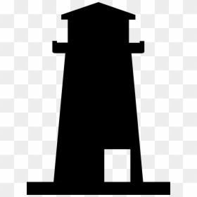 Lighthouse Symbol On A Map, HD Png Download - watch tower png