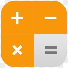 Calculator Simple Png - Calculator Icon Png, Transparent Png - simple cross png
