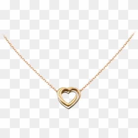 Personalised Gold Charm Necklace, HD Png Download - cadena de oro png