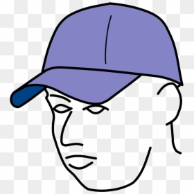 Cap On Head Drawing, HD Png Download - gorras png