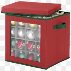 Cubo Verde 64 Compartimento Organizador Do Ornamento - Box, HD Png Download - ornamento png