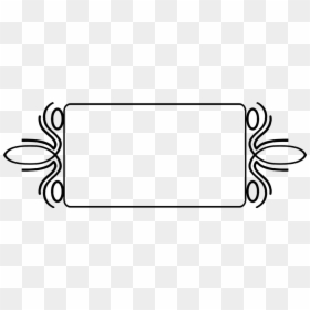 Title Frame Png - Title Borders Black And White, Transparent Png - nautical frame png