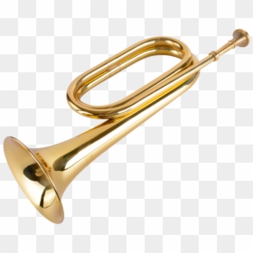Clip Art Trompeta Musical De Viento - Corneta Alto Instrumento, HD Png Download - trompetas png