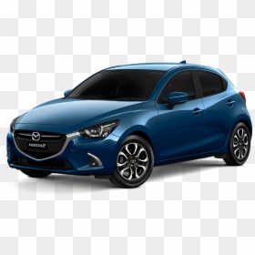 Transparent Back Of Car Png - Mazda 2 Dynamic Blue, Png Download - nissan logo png sin fondo