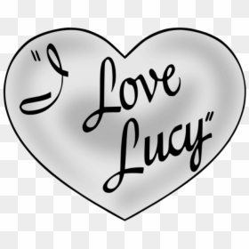 Love Lucy Heart, HD Png Download - i love lucy png