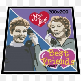 I Love Lucy Best Friends - Poster, HD Png Download - i love lucy png