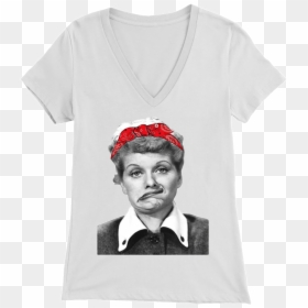 I Love Lucy Red Bandana Tee, HD Png Download - i love lucy png