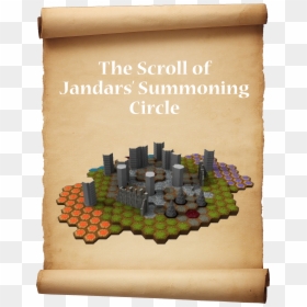 Scroll With No Writing, HD Png Download - summoning circle png