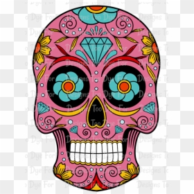 Calaveras Mexicanas Clipart , Png Download - Sugar Skull Clipart Png, Transparent Png - calaveras png