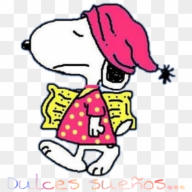 #dulces #bendiciones #sueñossinlimites #chicashermosas - Snoopy Going To Bed, HD Png Download - bendiciones png