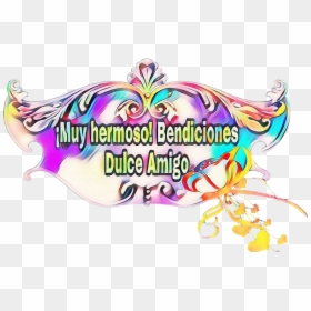 #stickerremixfrom @tigressasanchez1 @carlosadore #muyhermoso - Illustration, HD Png Download - bendiciones png