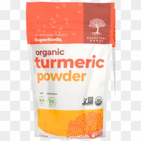 Organic Turmeric Powder - Packaging And Labeling, HD Png Download - roots vector png