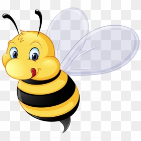 Clipart Reading Bumble Bee - Fleißiges Bienchen Clipart Bienchen, HD Png Download - abeja png
