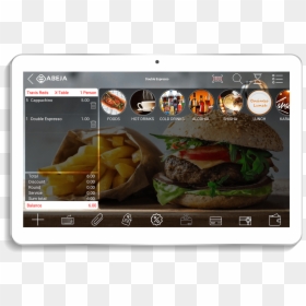 Deliveroo Burger King, HD Png Download - abeja png