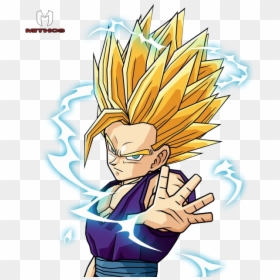 Dragon Ball Z Evil Gohan, HD Png Download - teen gohan png