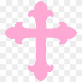 Pink Cross Clipart Free, HD Png Download - crossed lightsabers png