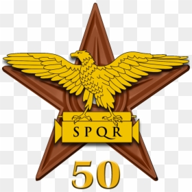 Roman Barnstar 50 - Loca Idea, HD Png Download - roman eagle png