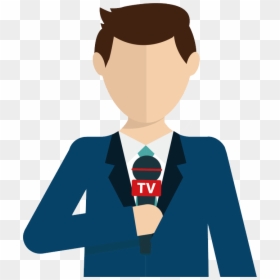 Reporter Png - Journalist Clipart, Transparent Png - reporter png
