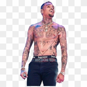 Chris Brown Png Transparent Image - Chris Brown Neck Tattoos 2019, Png Download - brown png