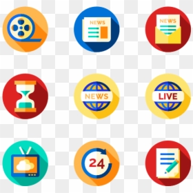 News Reporter Icons Free - News Icon Vector Png, Transparent Png - reporter png