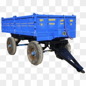 Tractor With Trolley Png - Tractor Trolley Png, Transparent Png - trolley png
