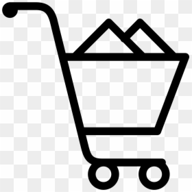 Grocery Clipart Trolley - Shopping Cart Ios Icon, HD Png Download - trolley png