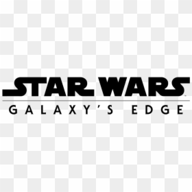 Galaxy"s Edge Logo - Disneyland Galaxy's Edge Logo, HD Png Download - star wars title png