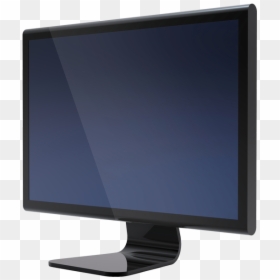 Pc Desktop Displaying Website - Led-backlit Lcd Display, HD Png Download - pc monitor png