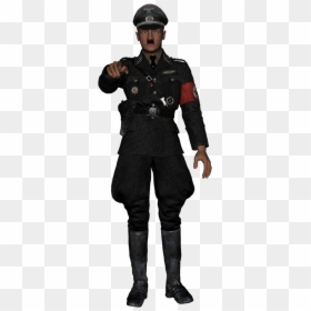 Hitler Free Png Image - Nazi Soldier Transparent, Png Download - hitler.png